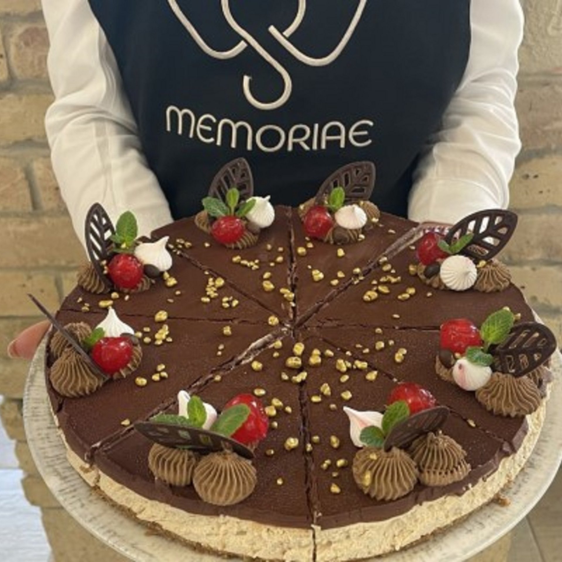 Csokis-kávés sajttorta